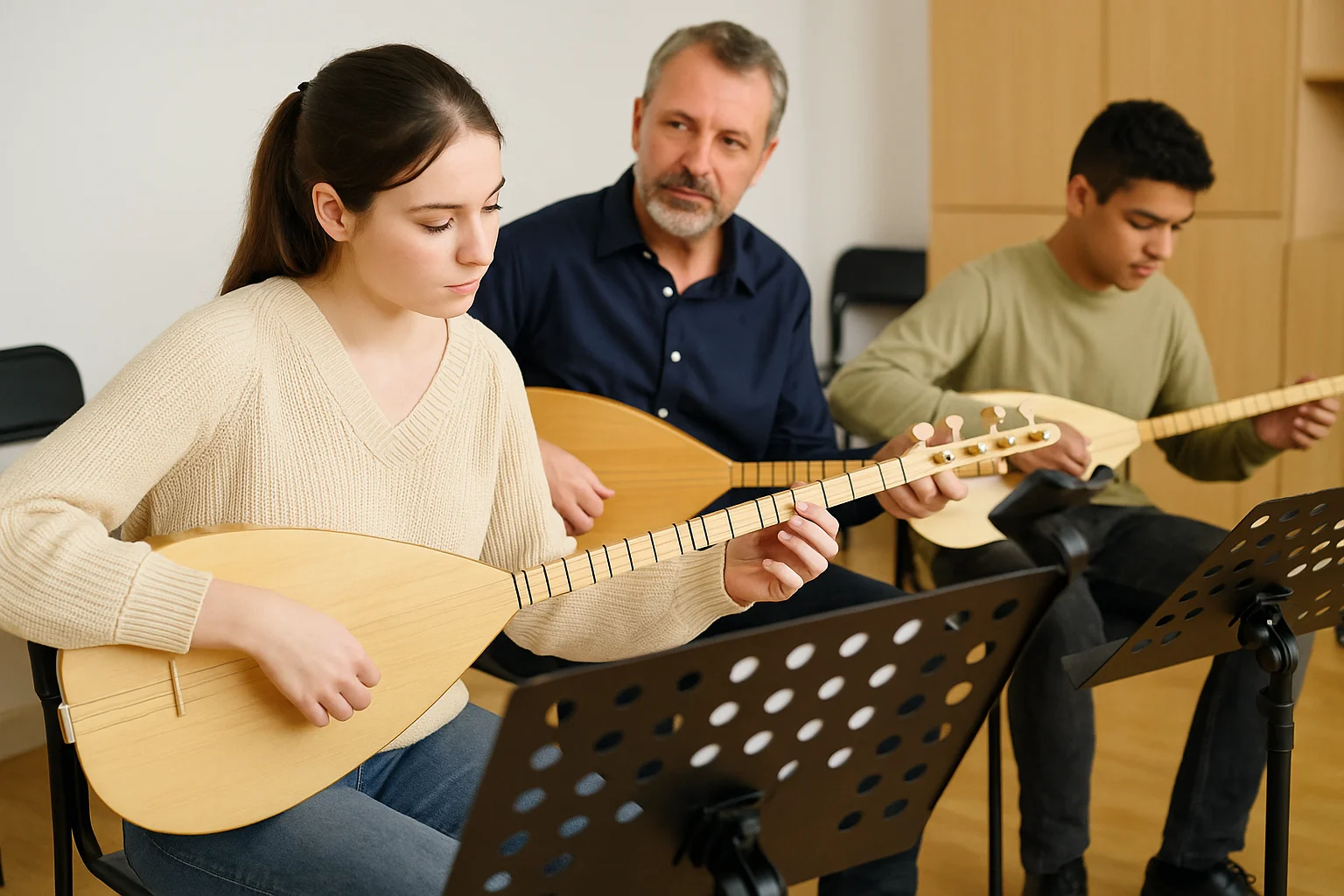 Uygulamalı Genç Bağlama Dersleri