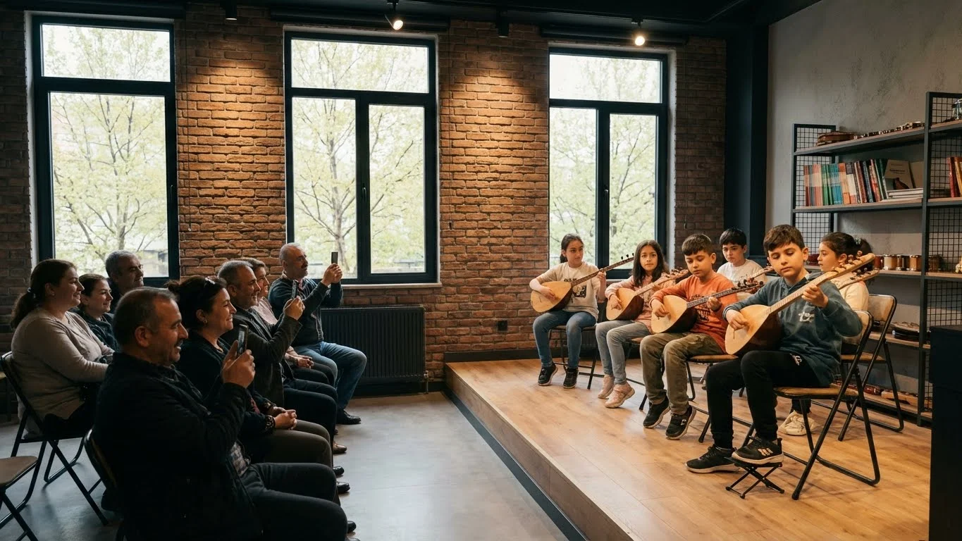 Türkülerin Neşesiyle Uygulamalı Bağlama Eğitimi