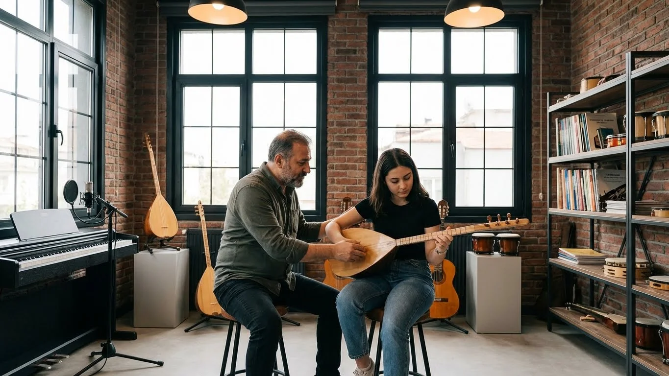 Konservatuvar Mezunu Uzman Bağlama Eğitmenleri