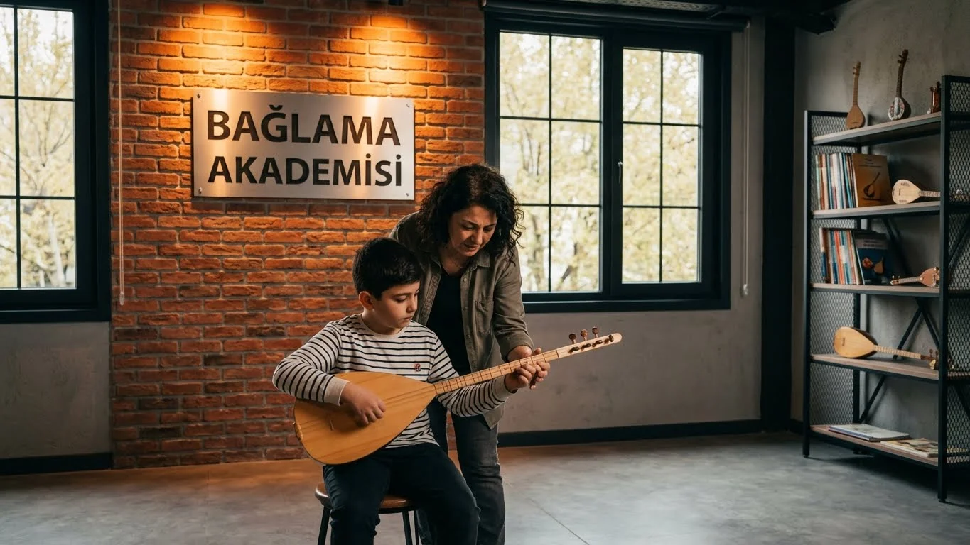 MEB Onaylı Güvenilir Sanat Yuvası: Çocuk Bağlama Kursu
