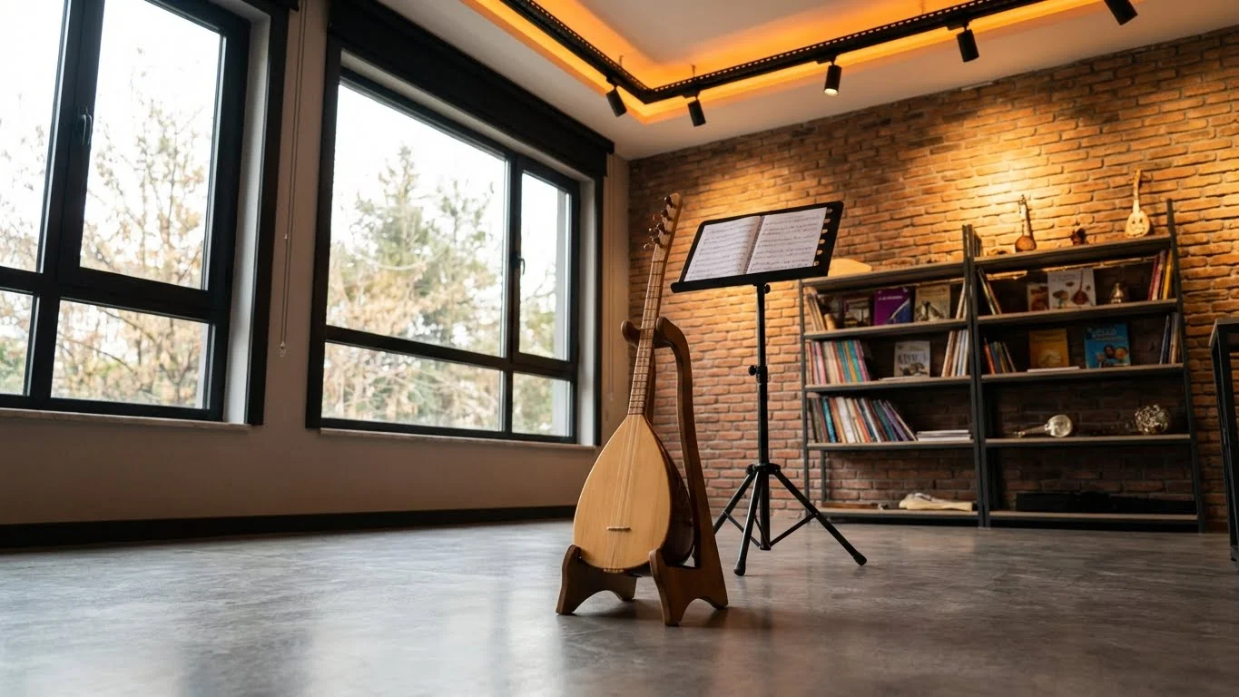 Profesyonel çocuk bağlama kursu ve nota eğitimi