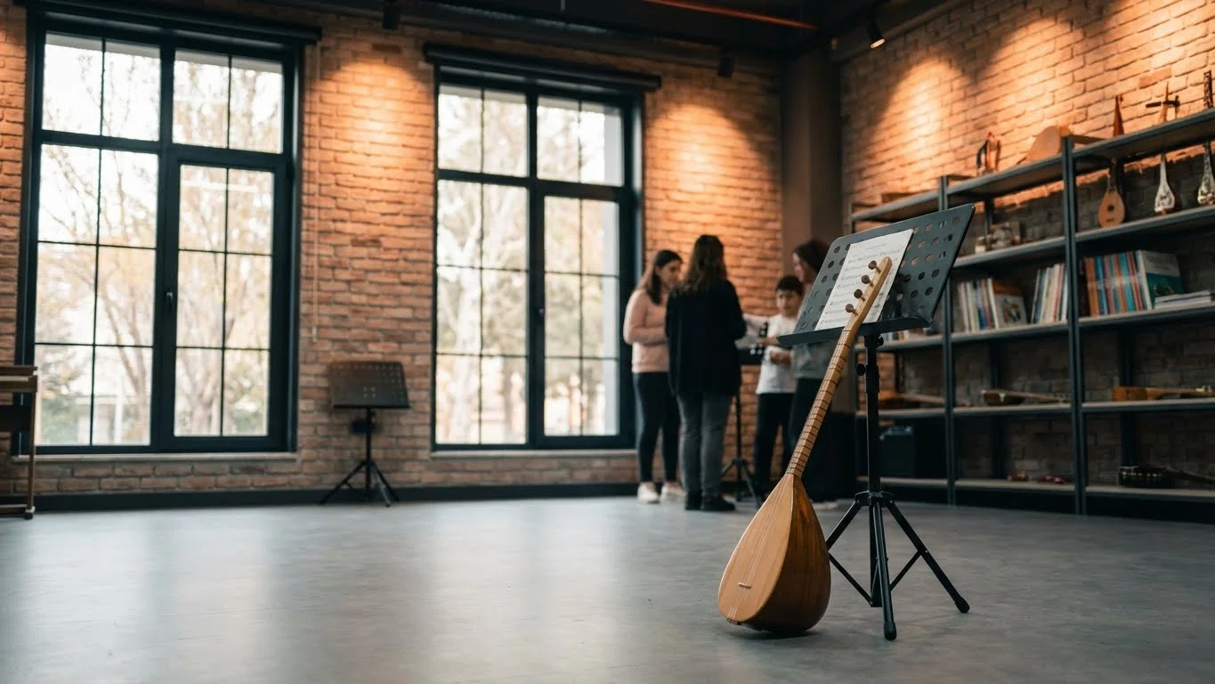 Çocuk Bağlama Kursu Sınıf Ortamı ve Ekipmanlar