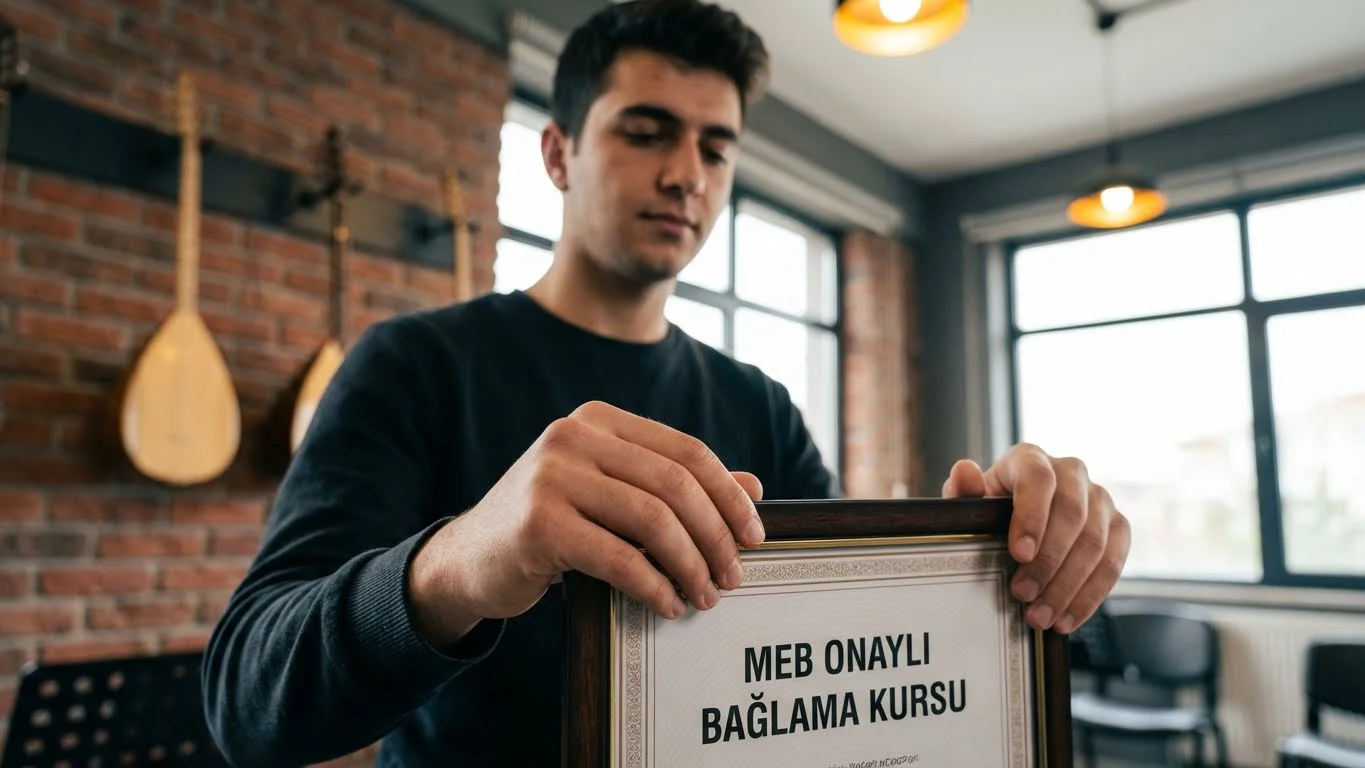 Resmi MEB Onaylı Bağlama Kursu Sertifikası