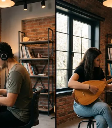 Online Bağlama Kursu mu Yüz Yüze mi? Dijital Çağda Doğru Kararı Vermek