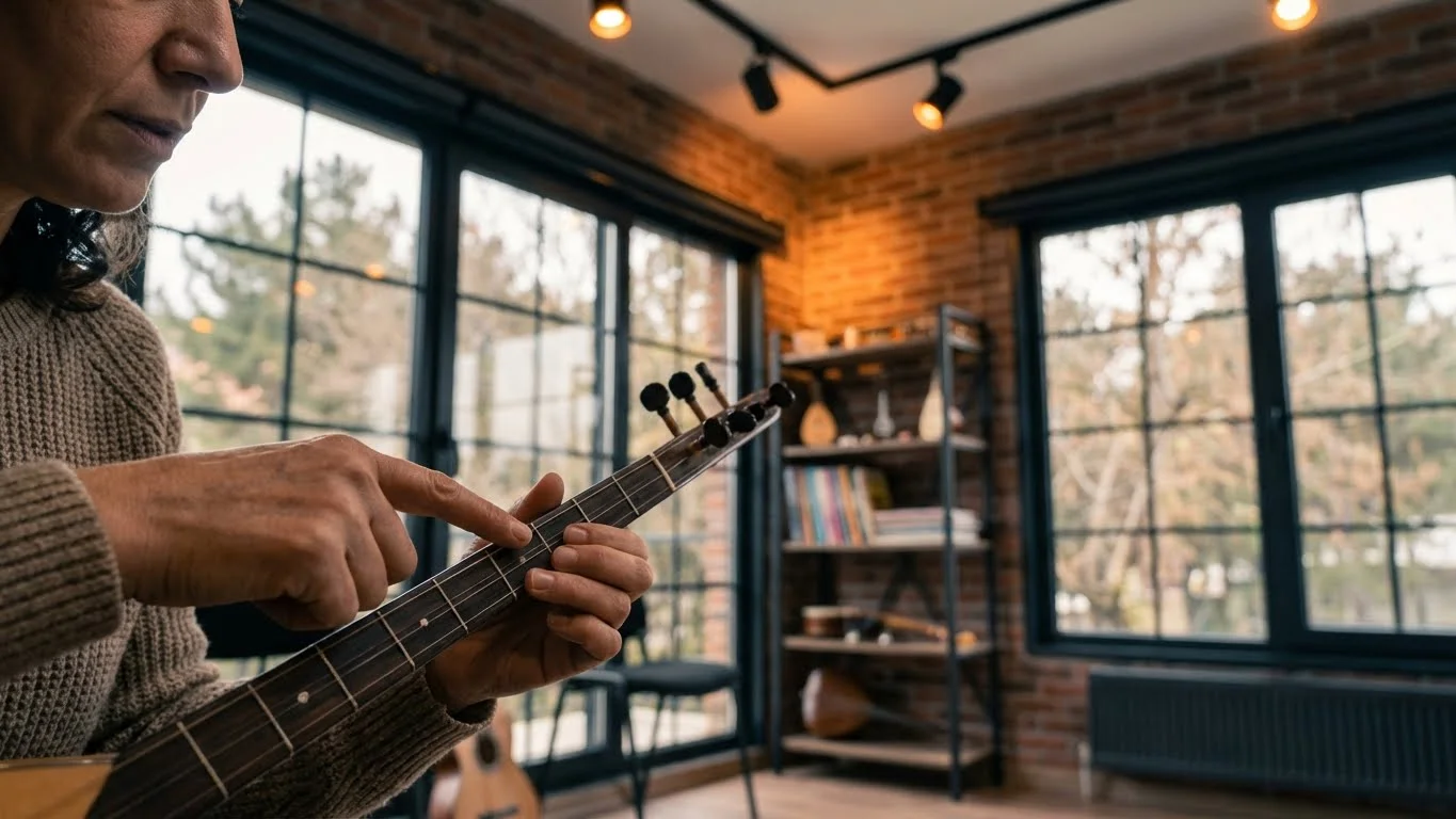 En iyi bağlama kursu seçimi; usta çırak ilişkisi ve birebir teknik eğitim detayı.