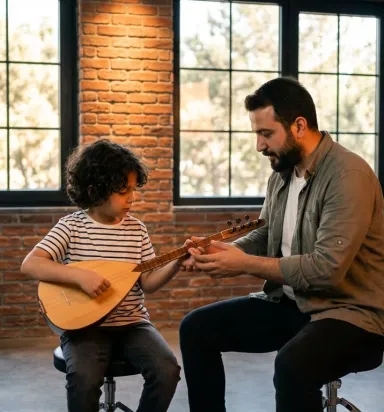 7 Yaş Bağlama Dersi: Küçük Parmaklarda Büyük Mirasın Başlangıcı