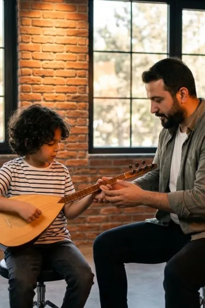 7 Yaş Bağlama Dersi: Küçük Parmaklarda Büyük Mirasın Başlangıcı