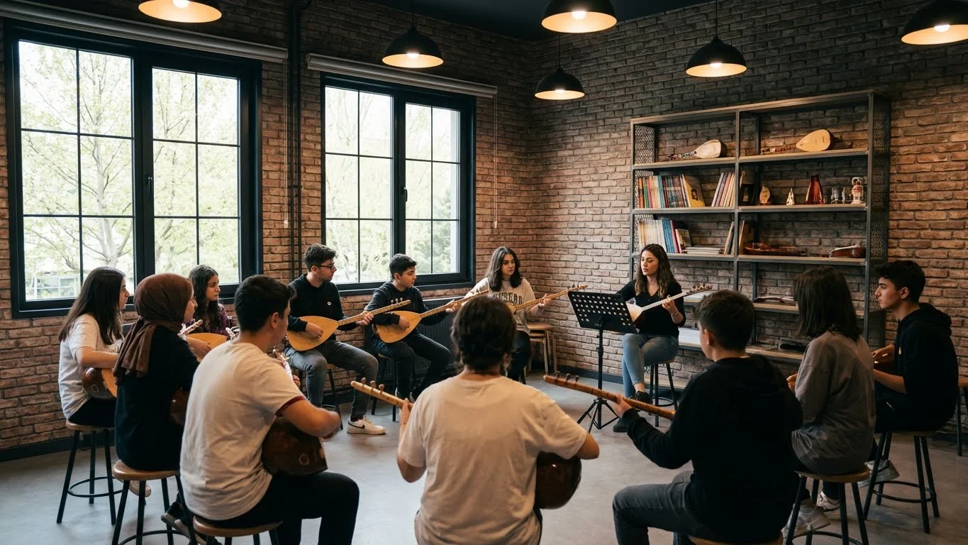 MEB onaylı bağlama kursu eğitim sınıfları