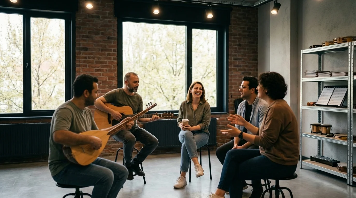 Kurs Değil, Aktif Bir Müzik Topluluğu