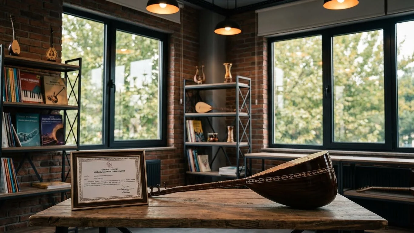 MEB onaylı bağlama kursu eğitim programı ve resmi sertifika süreci.