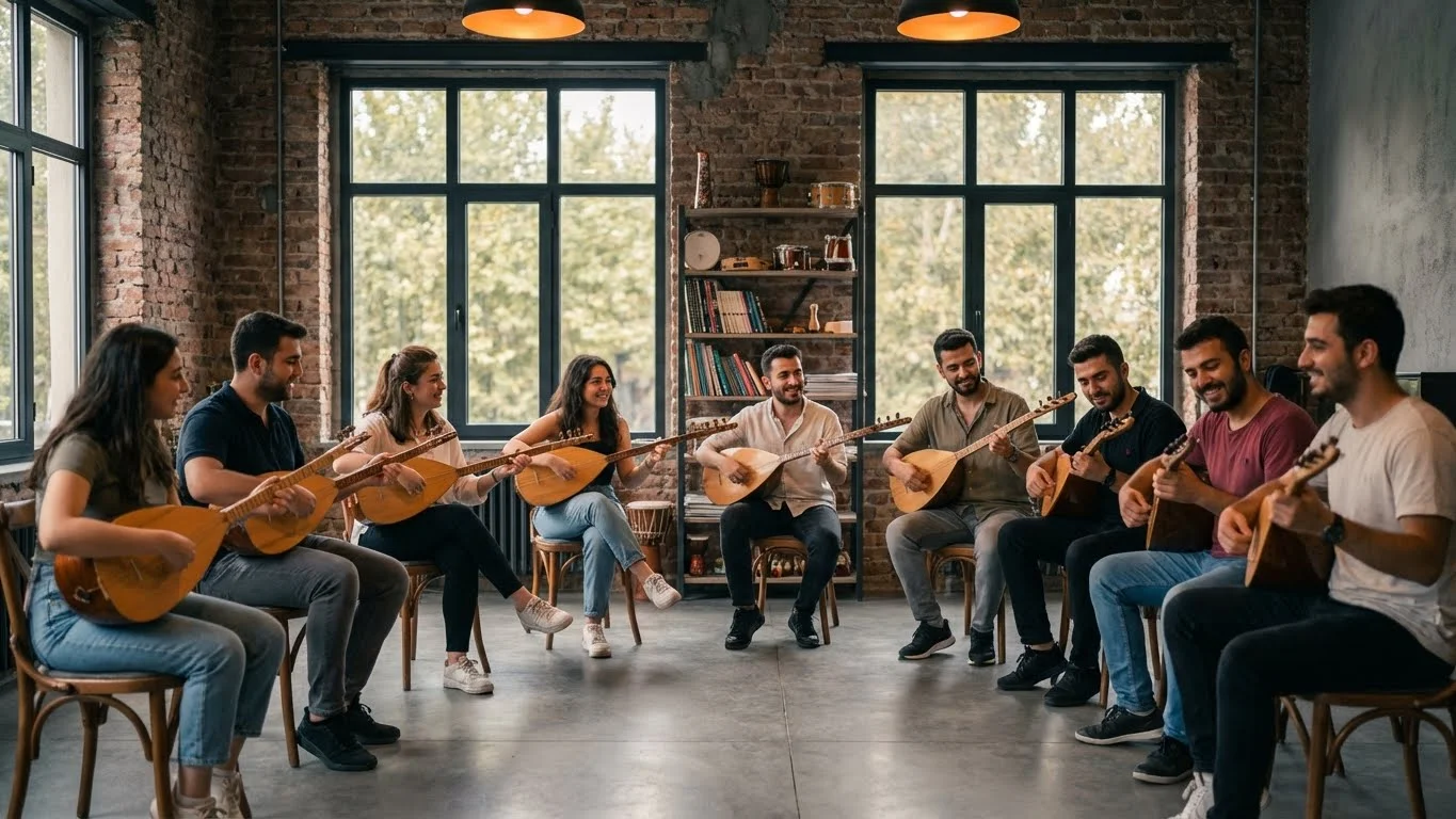 Genç Bağlama Kursu Nota ve Teknik Eğitimi