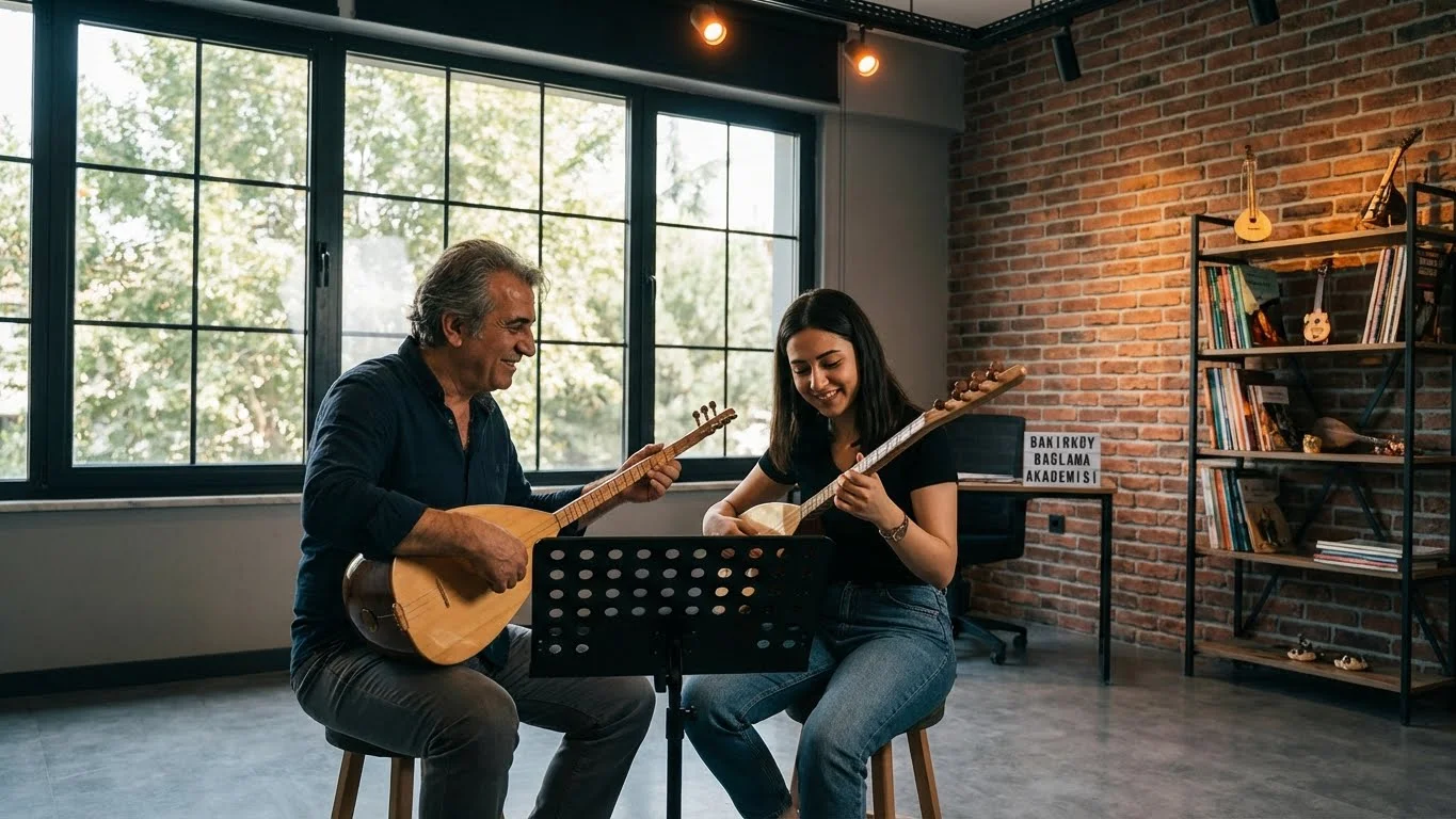 Bakırköy bağlama kursu eğitim ortamı ve öğrenci motivasyonu