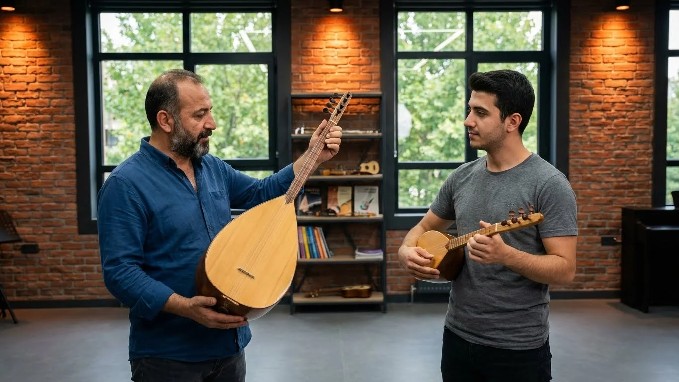 Bağlama türlerine göre tel sayısı ve gövde yapısı farklılıkları.