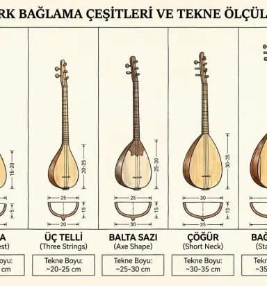 Kaç Çeşit Bağlama Var? Anadolu’nun Ses Mirasında 7 Temel Tür
