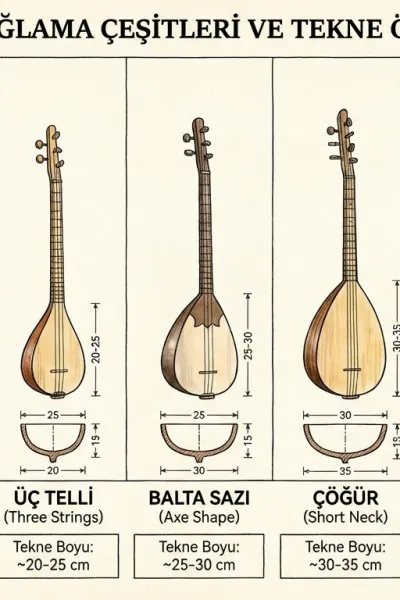 Kaç Çeşit Bağlama Var? Anadolu’nun Ses Mirasında 7 Temel Tür
