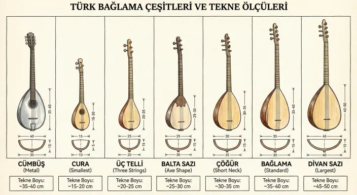 Kaç Çeşit Bağlama Var? Anadolu’nun Ses Mirasında 7 Temel Tür