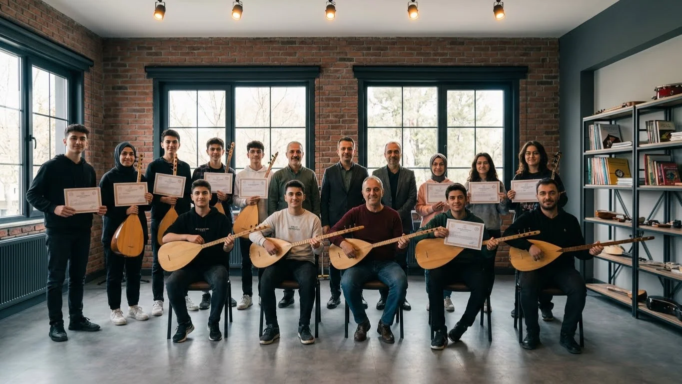 MEB onaylı bağlama kursu sertifika programı Bakırköy.
