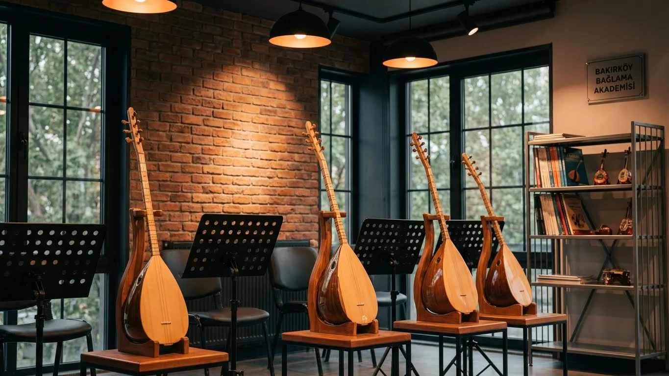 Bağlama Akademi Eğitim Sınıfları ve Enstrümanlar