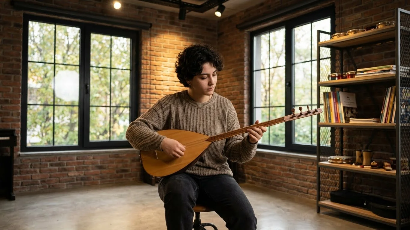 ağlama Kursu Yeşilyurt eğitimi alan genç yetenek.