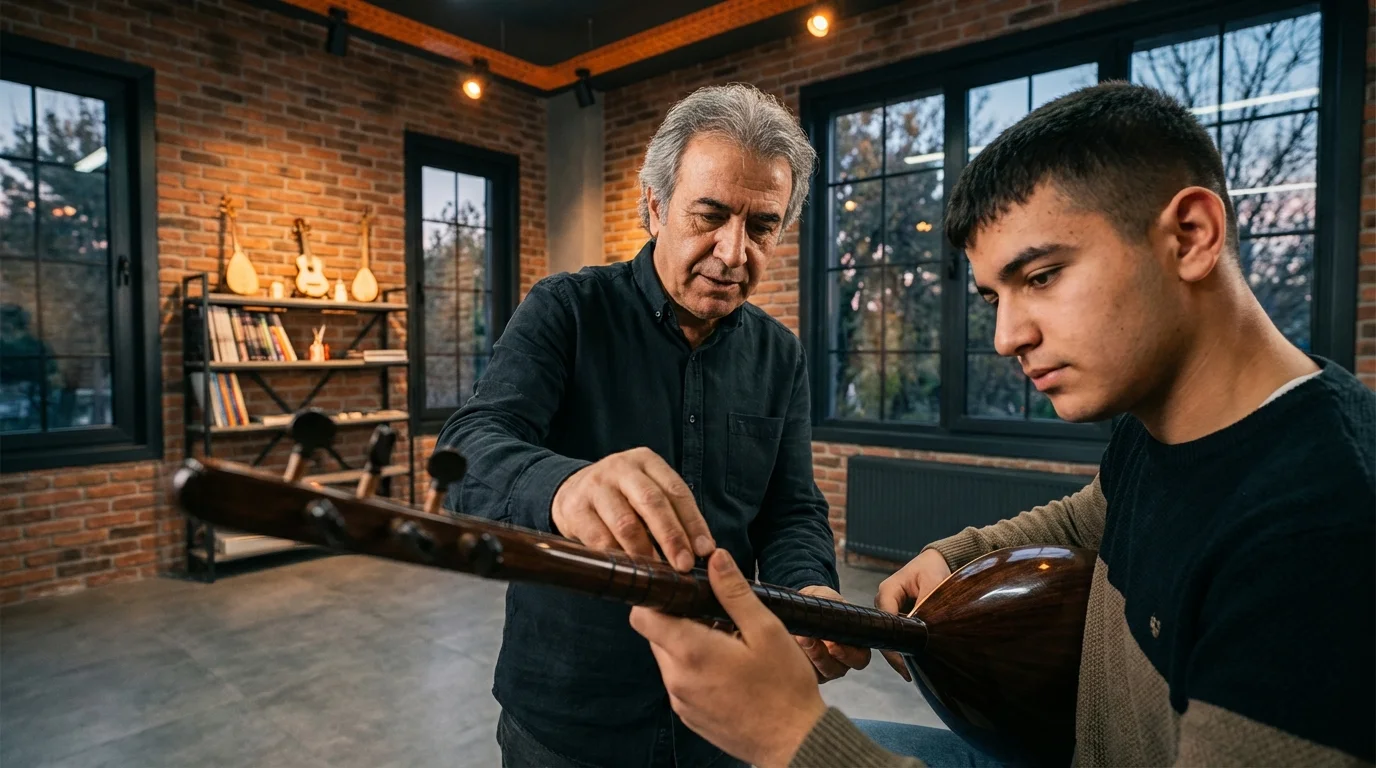 Usta Rehberliğinde Kişiye Özel Bağlama Eğitimi