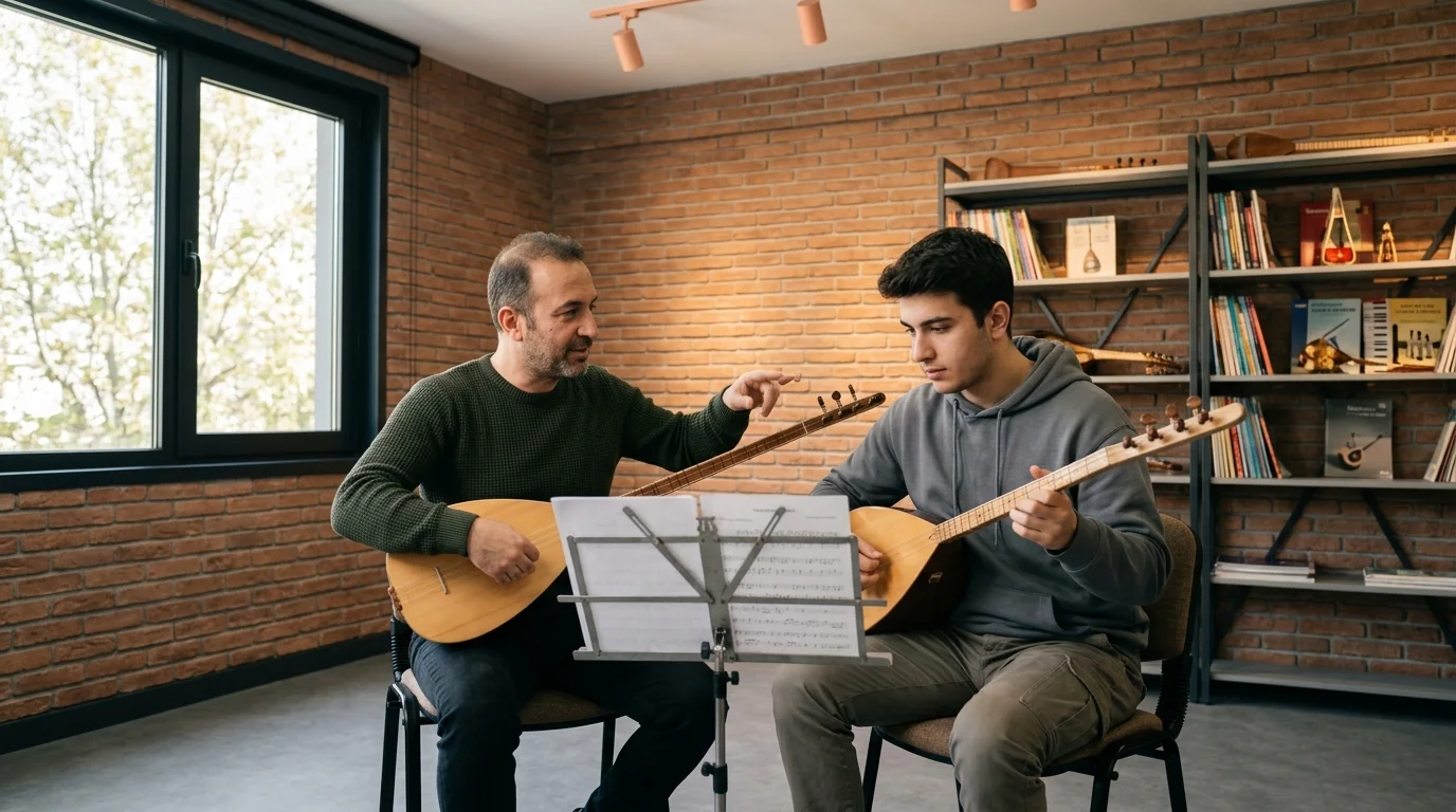 Bakırköy Bağlama Akademi profesyonel eğitim ortamı.
