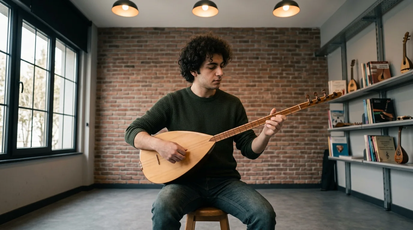 başlangıç bağlama kursu doğru oturuş ve tutuş pozisyonu eğitimi