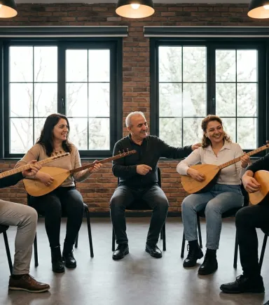 Grup Bağlama Kursu ile Kolektif Öğrenmenin Sanatsal Gücü