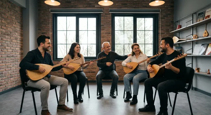 Grup Bağlama Kursu ile Kolektif Öğrenmenin Sanatsal Gücü